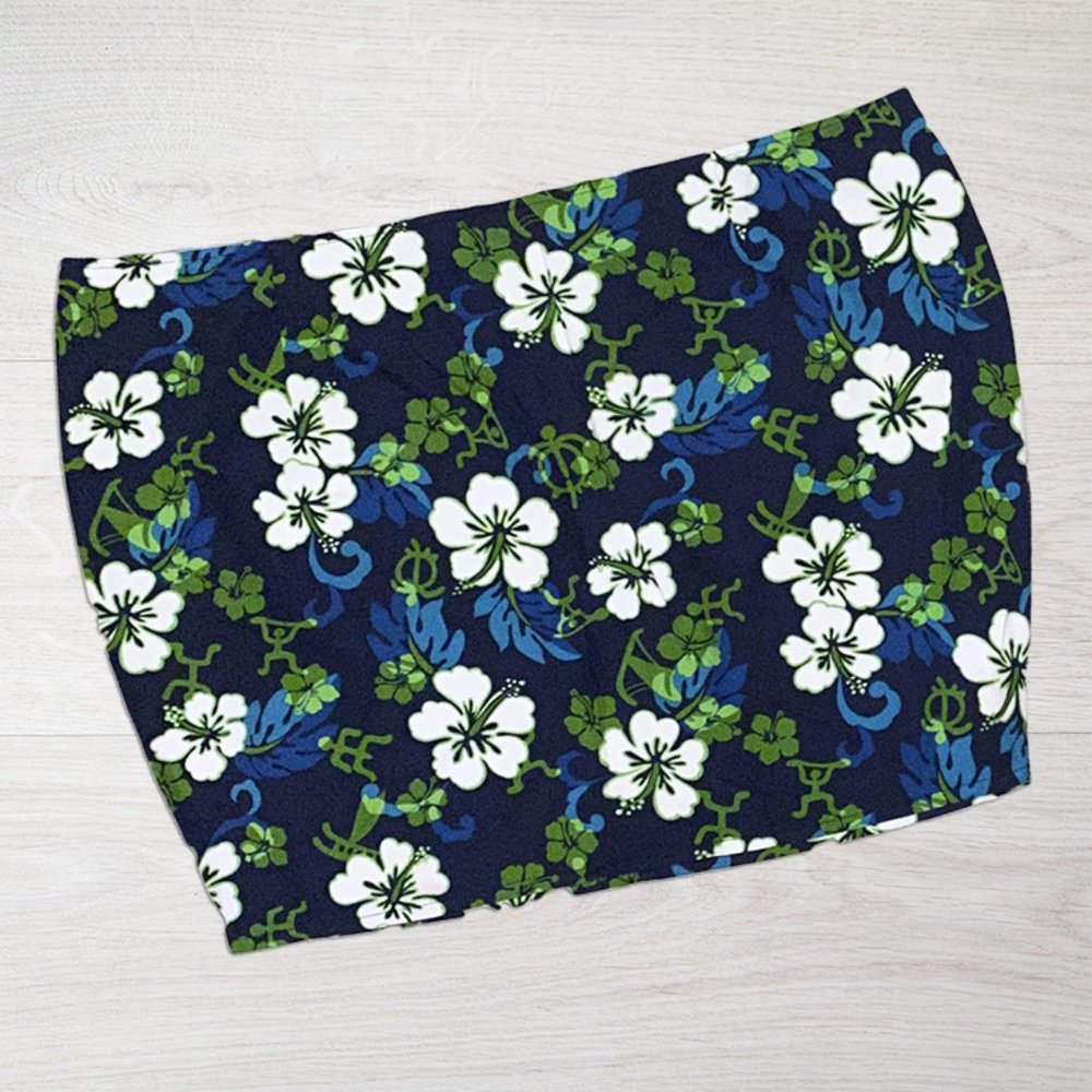 Girlfriends LA Tropical Print Mini Vintage 90s